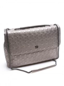 YNOT NEW LINDA Borsa A Tracolla Con Flap -Borse Sconto ynot new linda borsa a tracolla con flap silver 8059392039428 2