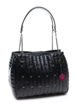 YNOT STARS Borsa A Spalla Con Borchiette 8 YNOT STARS Borsa A Spalla Con Borchiette -Borse Sconto ynot stars borsa a spalla con borchiette nero 2