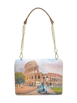 YNOT YESBAG Borsa A Doppia Portabilità -Borse Sconto ynot yesbag borsa a doppia portabilita rome vita 8059392084985 4