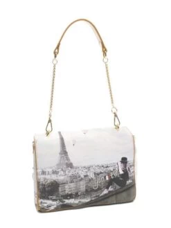 YNOT YESBAG Borsa A Spalla Chain -Borse Sconto ynot yesbag borsa a spalla chain ciel de paris 8059392139098 3