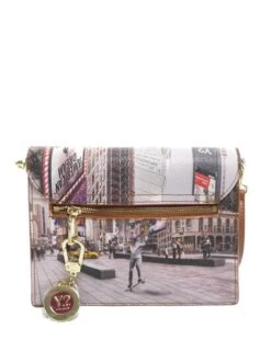 YNOT YESBAG Borsa Flap A Tracolla -Borse Sconto ynot yesbag borsa flap a tracolla new york skater 8059392183435 2