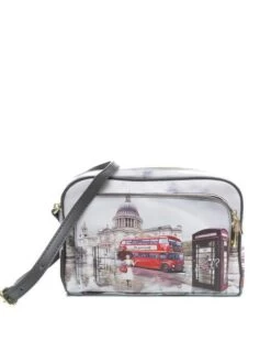 YNOT YESBAG Camera Case Con Cinghia -Borse Sconto ynot yesbag camera case con cinghia london rainbow 8059392182094 2