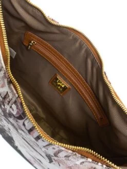 YNOT YESBAG Sacca A Tracolla, Con Zip -Borse Sconto ynot yesbag sacca a tracolla con zip stars 8059392131467 4