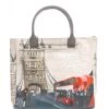 YNOT YESBAG Shopper Borsa A Mano, Con Tracolla -Borse Sconto ynot yesbag shopper borsa a mano con tracolla london bridge 8059392114132